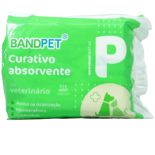 Bandpet Curativo Pós Cirúrgico Com 7 unidades Tamanho P 9x23cm Avert